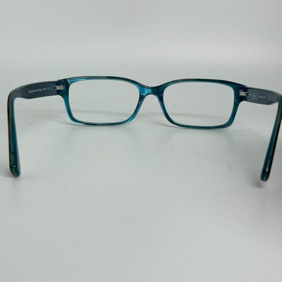 Coach HC 6040 Brooklyn 5116 Dark Tortoise/Teal 52-16 135 Eyeglasses Frames 18548 - Picture 3 of 7